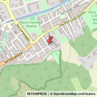 Mappa Via Eugenio Curiel,  38, 40033 Casalecchio di Reno, Bologna (Emilia Romagna)