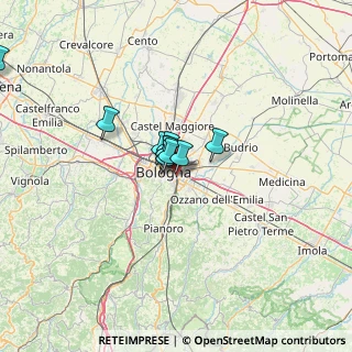 Mappa Via Pietro Mainoldi, 40100 Bologna BO, Italia (17.16846)