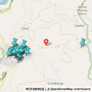 Mappa Via dei Colli, 42020 Vetto RE, Italia (0.74583)