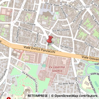 Mappa Via Alfonso Rubbiani, 10, 40124 Bologna, Bologna (Emilia Romagna)