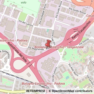Mappa Via Magnanelli, 5, 40033 Casalecchio di Reno, Bologna (Emilia Romagna)