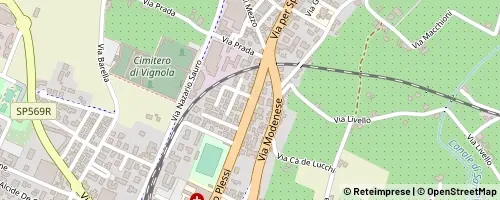 Mappa Vignola