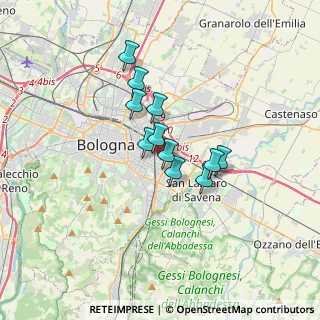 Mappa Viale Felsina, 40139 Bologna BO, Italia (2.38)