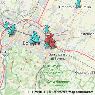 Mappa Viale Felsina, 40139 Bologna BO, Italia (3.71933)
