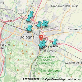 Mappa Viale Felsina, 40139 Bologna BO, Italia (2.96909)