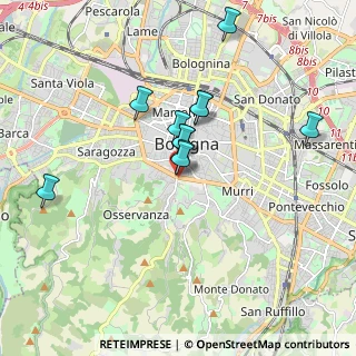 Mappa Piazza di Porta S. Mamolo, 40136 Bologna BO, Italia (1.48545)