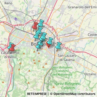 Mappa Via Clotilde Tambroni, 40137 Bologna BO, Italia (3.035)