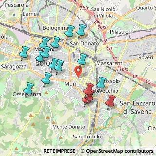 Mappa Via Clotilde Tambroni, 40137 Bologna BO, Italia (1.96118)