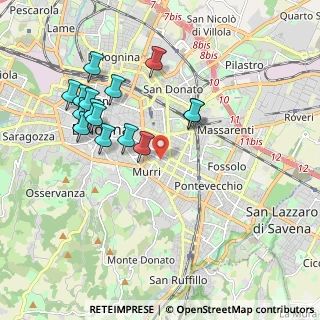 Mappa Via Clotilde Tambroni, 40137 Bologna BO, Italia (1.944)