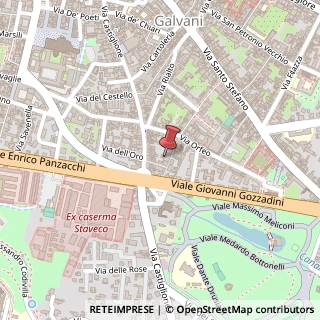 Mappa Via degli Angeli, 24, 40124 Bologna, Bologna (Emilia Romagna)