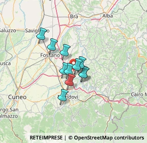 Mappa Via Trinità, 12061 Carrù CN, Italia (7.94727)