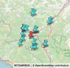 Mappa Viale Martiri della Libertà, 43043 Borgo Val di Taro PR, Italia (11.8325)