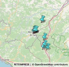 Mappa Viale Martiri della Libertà, 43043 Borgo Val di Taro PR, Italia (7.96909)