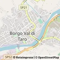 Map Borgo Val di Taro