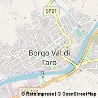 Kaart Borgo Val di Taro