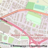 Mapa Casalecchio di Reno