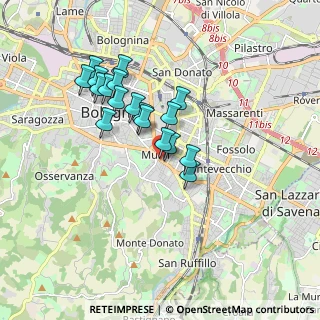 Mappa Via Murri Augusto, 40137 Bologna BO, Italia (1.52722)
