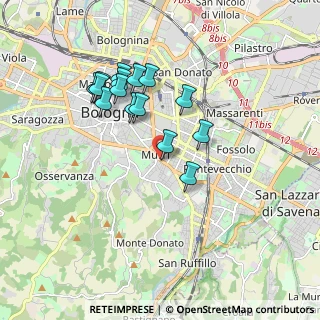 Mappa Via Murri Augusto, 40137 Bologna BO, Italia (1.66533)