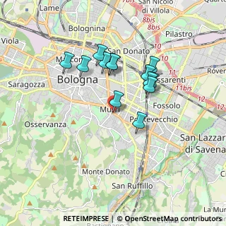 Mappa Via Murri Augusto, 40137 Bologna BO, Italia (1.51692)