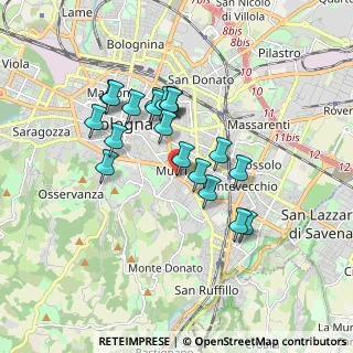 Mappa Via Murri Augusto, 40137 Bologna BO, Italia (1.5065)