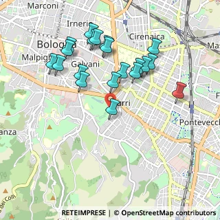 Mappa Piazzale Mario Jacchia, 40136 Bologna BO, Italia (0.9865)