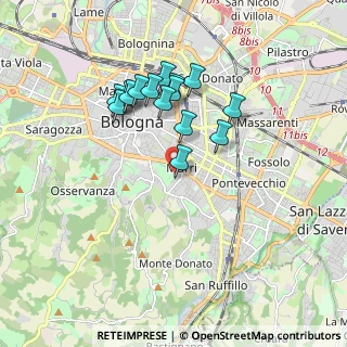 Mappa Piazzale Mario Jacchia, 40136 Bologna BO, Italia (1.598)