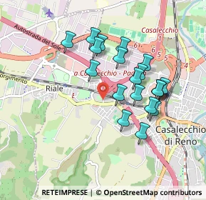 Mappa Via Sabotino, 40033 Casalecchio di Reno BO, Italia (0.8245)