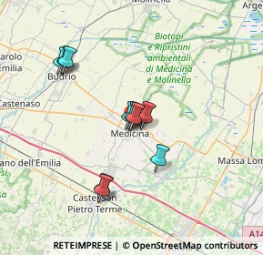 Mappa Via VIII Marzo, 40059 Medicina BO, Italia (5.56273)