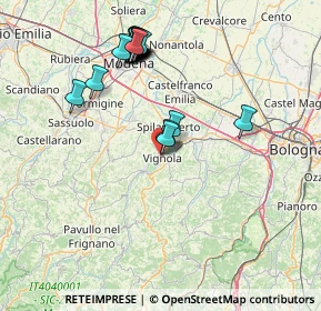 Mappa Via Resistenza, 41058 Vignola MO, Italia (16.077)