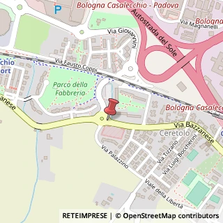 Mappa Via Bazzanese,  10, 40033 Casalecchio di Reno, Bologna (Emilia Romagna)
