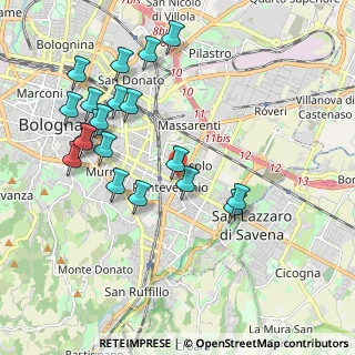 Mappa Via delle Fosse Ardeatine, 40139 Bologna BO, Italia (2.1425)