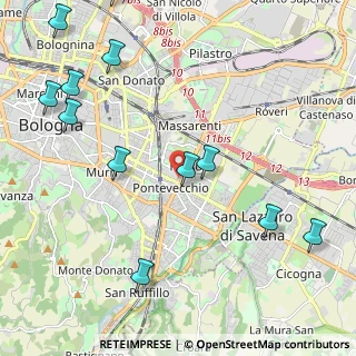Mappa Via delle Fosse Ardeatine, 40139 Bologna BO, Italia (2.81)