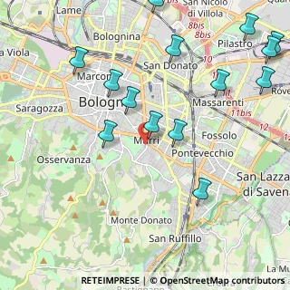 Mappa Via I. B. Beccari, 40137 Bologna BO, Italia (2.60786)