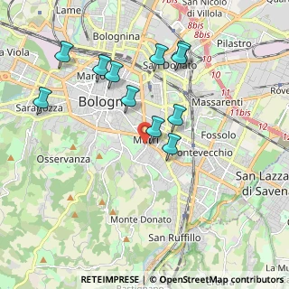 Mappa Via I. B. Beccari, 40137 Bologna BO, Italia (1.91636)
