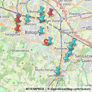 Mappa Via I. B. Beccari, 40137 Bologna BO, Italia (2.458)