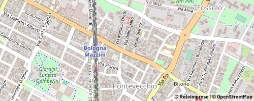 Mappa Bologne