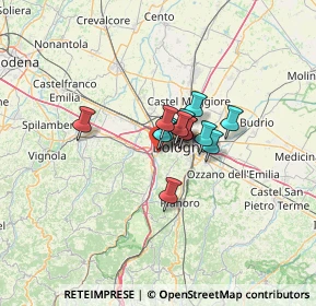 Mappa Casalecchio Villa Chiara, 40033 Casalecchio di Reno BO, Italia (6.84154)