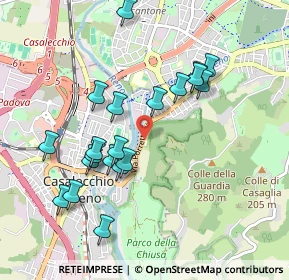 Mappa Casalecchio Villa Chiara, 40033 Casalecchio di Reno BO, Italia (0.9425)