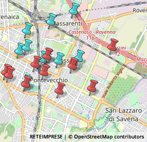 Mappa Viale Abramo Lincoln, 40100 Bologna BO, Italia (1.0815)