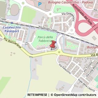 Mappa Via Giovanni Bonani, 4, 40033 Casalecchio di Reno, Bologna (Emilia Romagna)