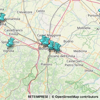 Mappa Via Pietro di Mattiolo, 40139 Bologna BO, Italia (18.75615)