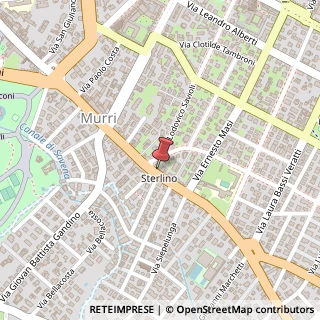Mappa Via Augusto Murri, 56, 40137 Bologna, Bologna (Emilia Romagna)
