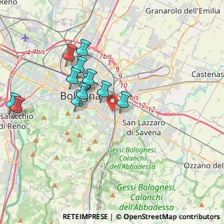 Mappa Via Alfredo Protti, 40139 Bologna BO, Italia (3.7775)