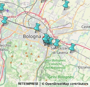 Mappa D Bologna, 40137 Bologna BO, Italia (4.2125)