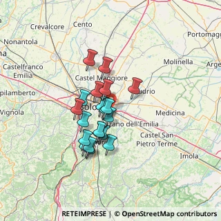 Mappa Via Malvezza, 40139 Bologna BO, Italia (10.4515)