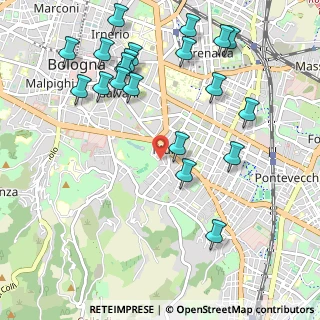 Mappa Via Santa Chiara, 40137 Bologna BO, Italia (1.232)