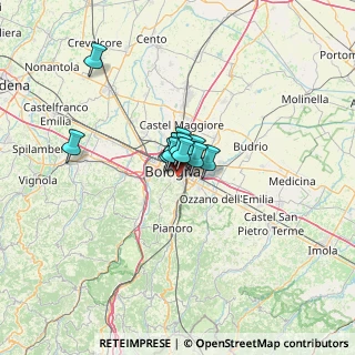 Mappa Via Santa Chiara, 40137 Bologna BO, Italia (6.11333)
