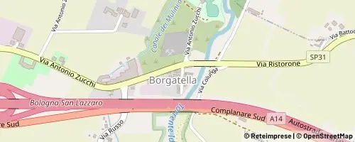 Mappa San Lazzaro di Savena