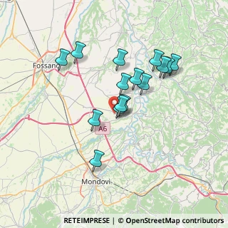 Mappa Strada Fiorenza, 12061 Carrù CN, Italia (6.20533)