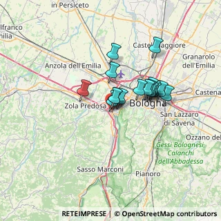 Mappa Via Sandro Pertini, 40033 Casalecchio di Reno BO, Italia (4.98529)